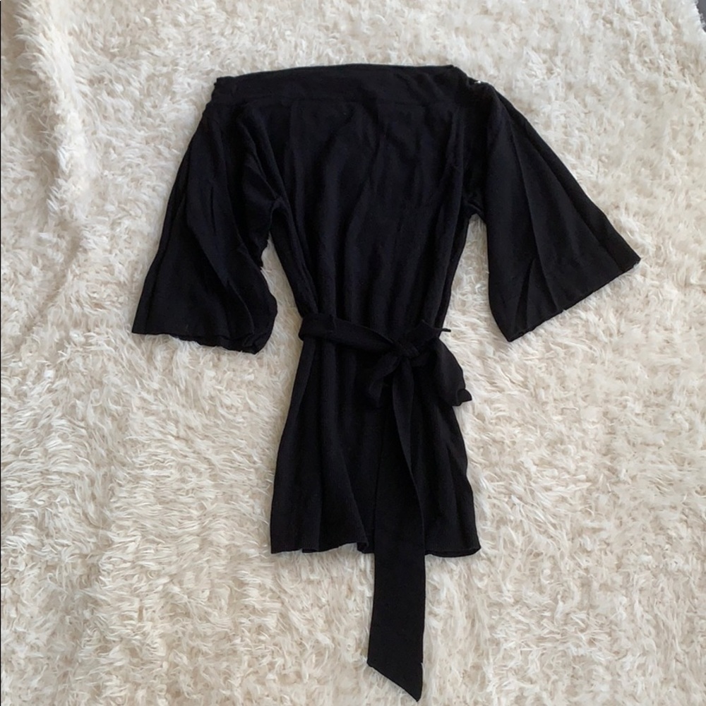 WHBM Boatneck Belted Tunic Size M